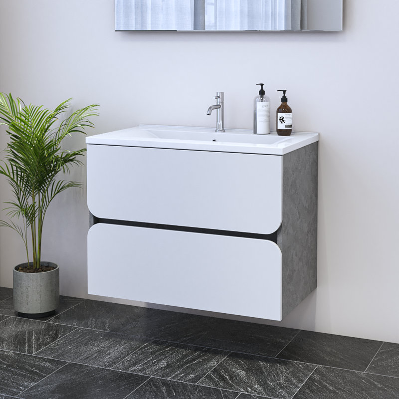Oakleaf 31.5'' Single Bathroom Vanity with Top