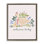 «Welcome Baby Floral Duck», art mural sur toile flottante par Nina Muis