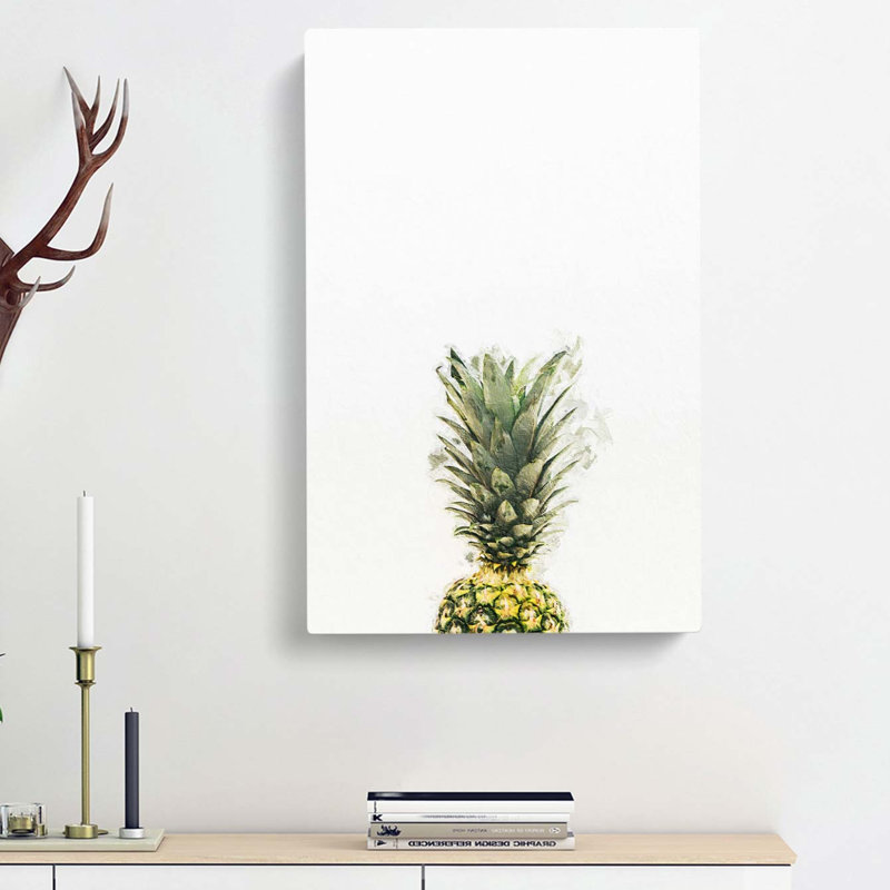 Its Pineapple Time - Wrapped Canvas, 50cm H x 35cm W x 3cm D