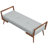 Jhase Polyester Blend Upholstered Bench