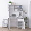 Bureau d'ordinateur rotatif avec rangement-209742301