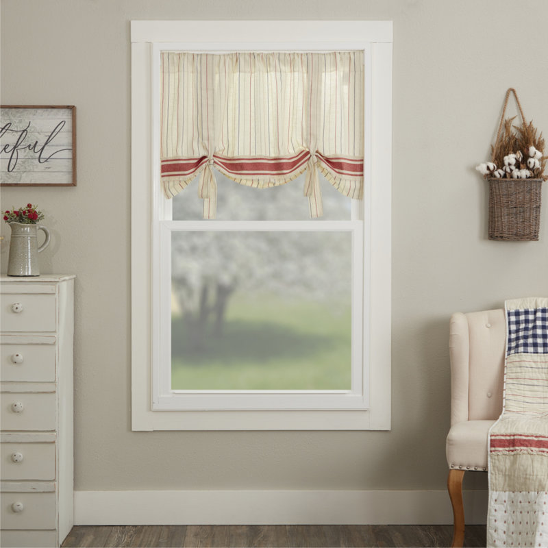 Betsy Stripe Roman Valance