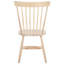 Chaise d'appoint à dossier Windsor en bois massif Matanna-247345322