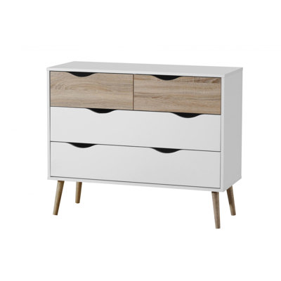99 cm W Chest of 4 Drawers