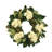25'' Grapevine Wreath with Hydrangea and Pampas