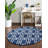 Glitzy Geometric Indoor Rug