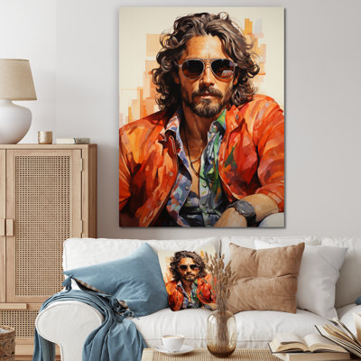 Apogeeville " Fashion 1970S Bohemian Portrait I "