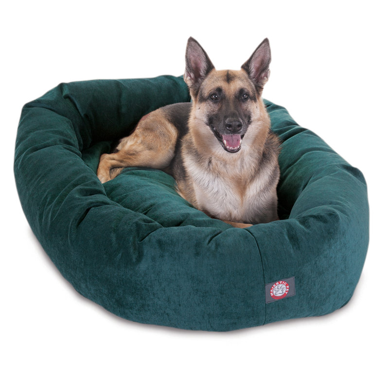Marine Green Extra Large Orthopedic Waterproof Elevated Dog Bed