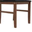 Ensemble de 4 chaises de salle à manger en bois d'hévéa Heidy-109268095