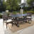 Loyd 6 - Person Wicker Patio Dining Set with Rectangular Table-25610153
