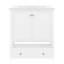 Ensemble de meuble-lavabo 30 po avec lavabo, armoire de salle de bain multifonctionnelle avec portes et tiroir, structure solide et panneau de fibres à densité moyenne-115672393-115672392