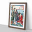 Genji Excursion to Enoshima River by Toyohara Kunichika - Picture Frame Painting Print-55608658-55608659