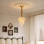 1 - Light Gold Chandelier Pendant