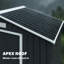 Outsunny 7 x 4ft Metal Garden Shed Waterproof Foundation Kit Dark Grey