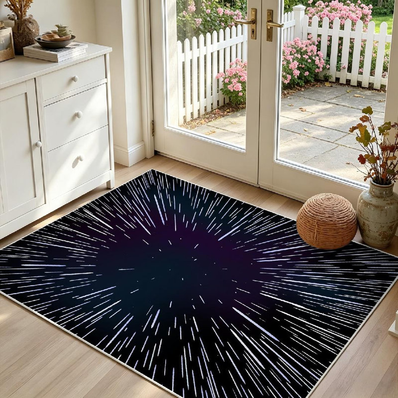 Tapis d'intérieur transparent Clear Star, Rectangle 39 po x 63 po