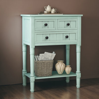 Table d'appoint 24 po avec console étroite pour le couloir du salon