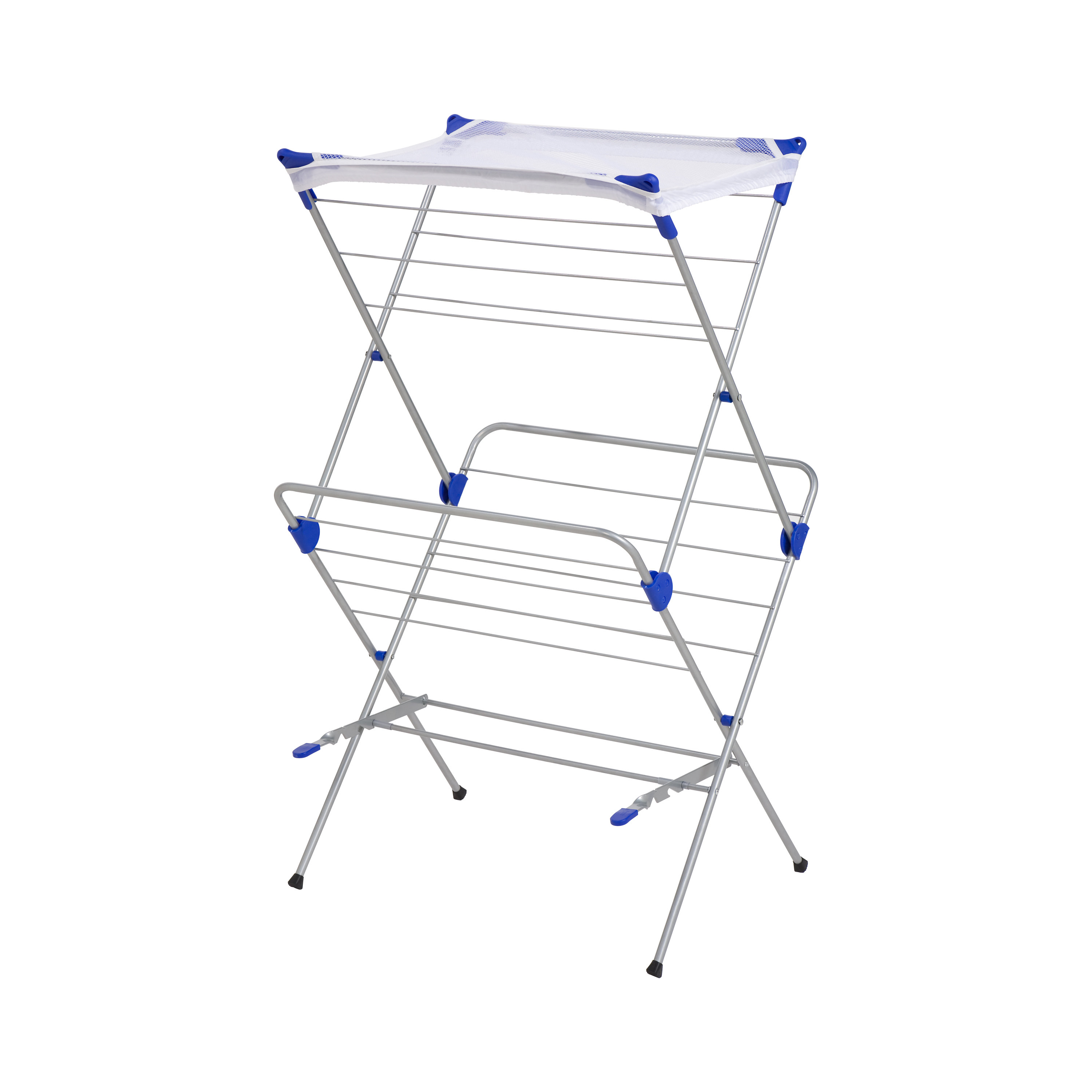 Rebrilliant 2-Tier Folding Drying Rack | Wayfair
