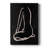 Figure in Dark II -Custom Wrapped Gallery Cavas