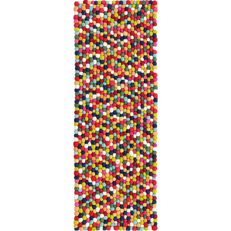 Tapis de couloir uni / rayé Rosston, Tapis de couloir 2 pi 7 po x 9 pi 10 po