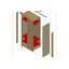 Finland 2 Door Solid Wood Wardrobe-1421511844