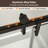 44"-48" W x 76" H Single Sliding Frameless Shower Door