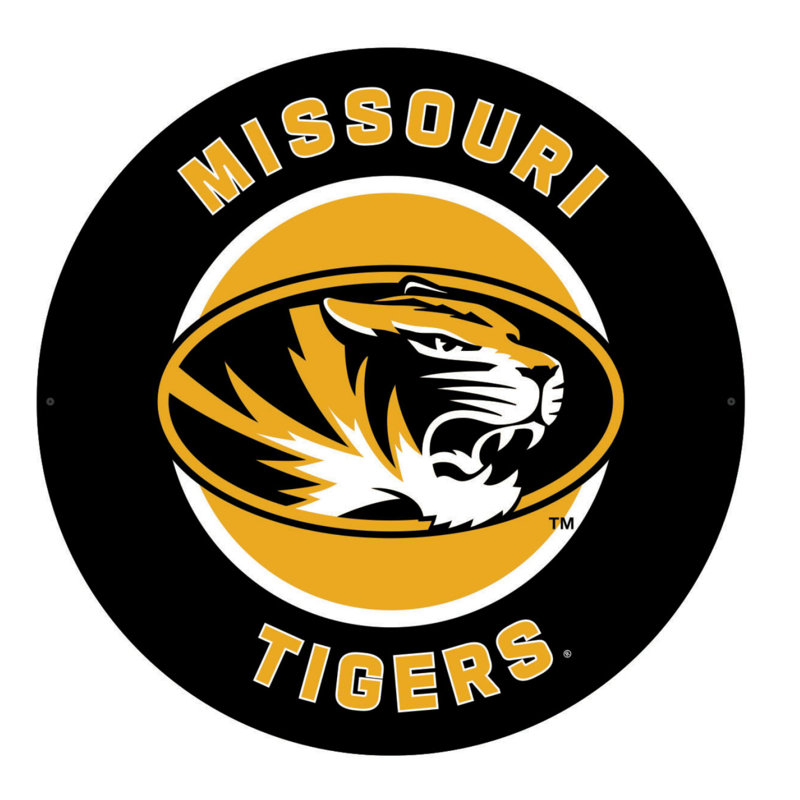 Enseigne murale 23 "NCAA Team, NCAA Missouri