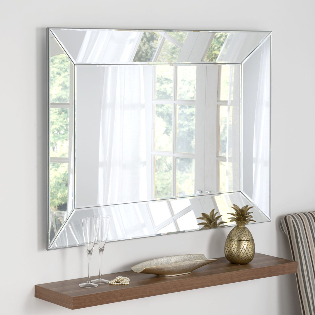 Angled Tray Joice Rectangular Bevelled Mirror