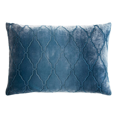 Velvet Lumbar Pillow Cover & Insert