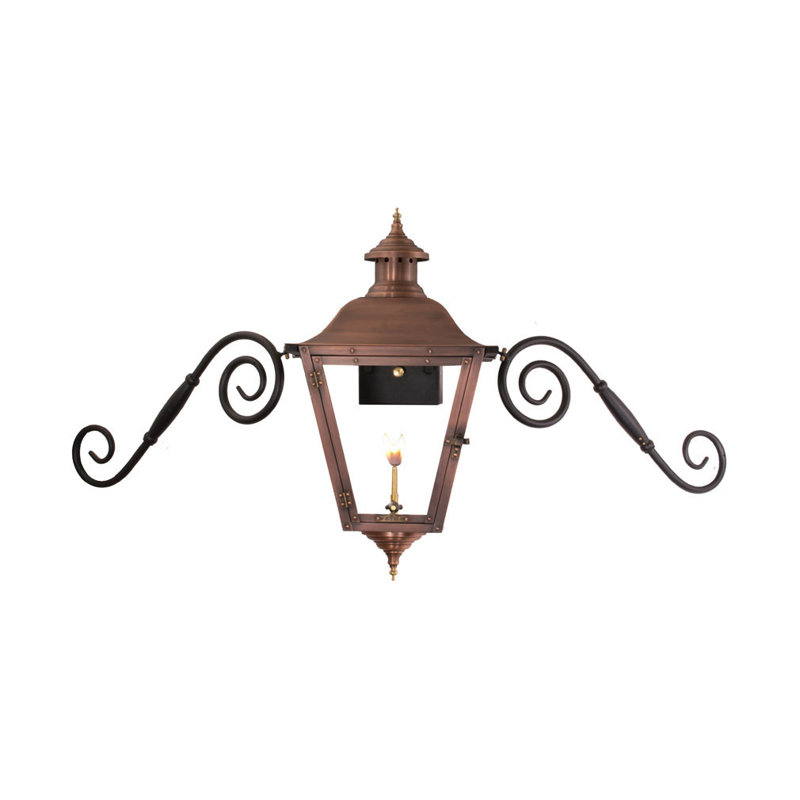 Jolie Gas Powered Empire Lantern, 31" H x 17" W x 18" D