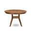 L'ensemble de salle à manger 7 pièces comprend une table moderne et 6 chaises parsons en tissu de lin brun clair avec dossier rembourré - finition noyer antique-1224853809-1224684152