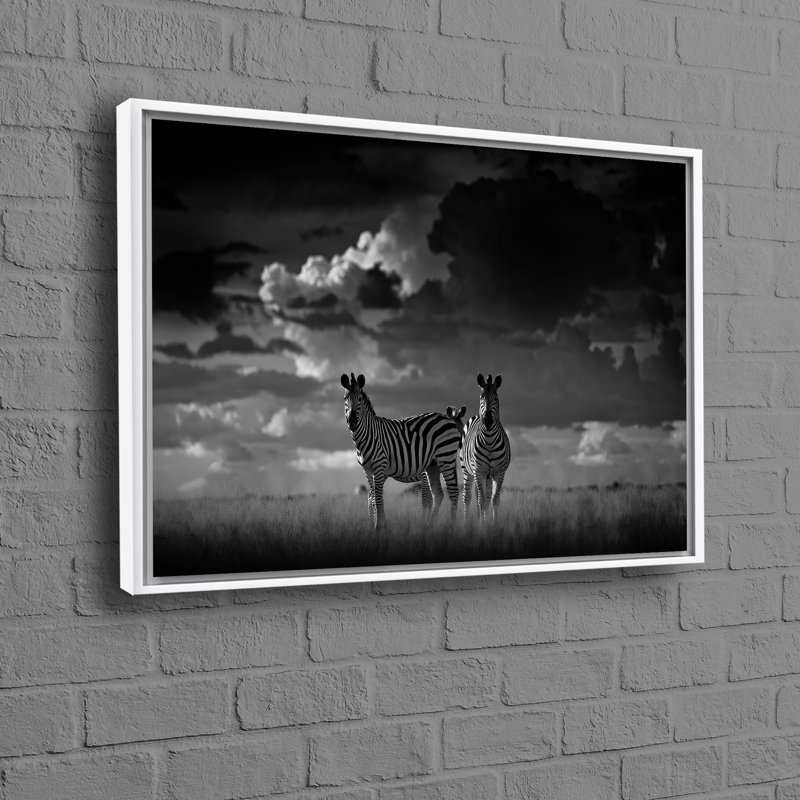 Stunning Zebra Artwork on Canvas Perfect for Christmas Gift or African Savannah Themed Wall Decor in Any Room