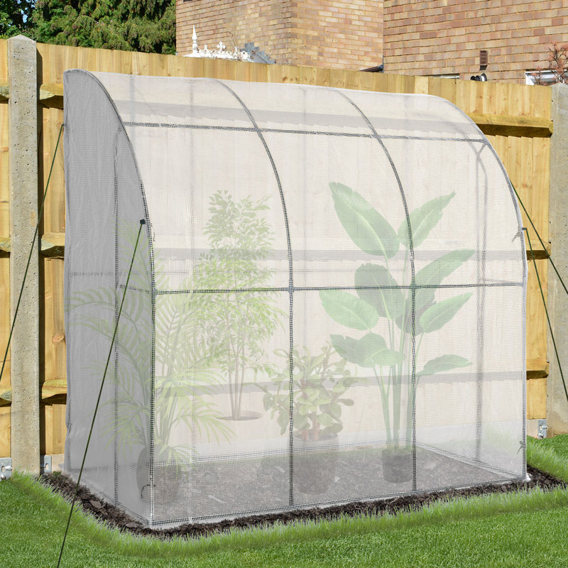 84" W x 84" D Lean-To Greenhouse