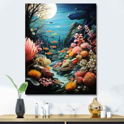«Aquariums Aquatic Pastoral Patchwork I»