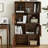 Modern multi-functional bookcase display cabinet