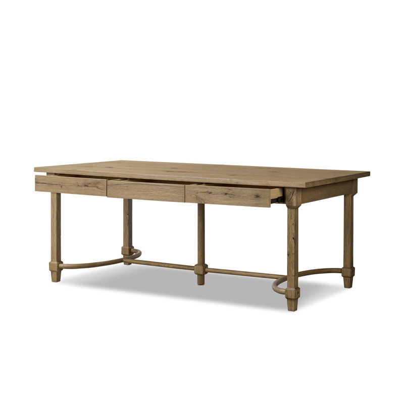 Edison Desk, Worn Oak