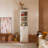 75'' Tall Display Shelf with Cabinet