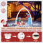Crèche de Noël lumineuse 5 pi Gutierrez-710776711