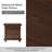 Auguste Transitional 26"W 3-Drawer Solid Wood End Table with Charging Station and Simple Assembly(Set of 2)-62873495