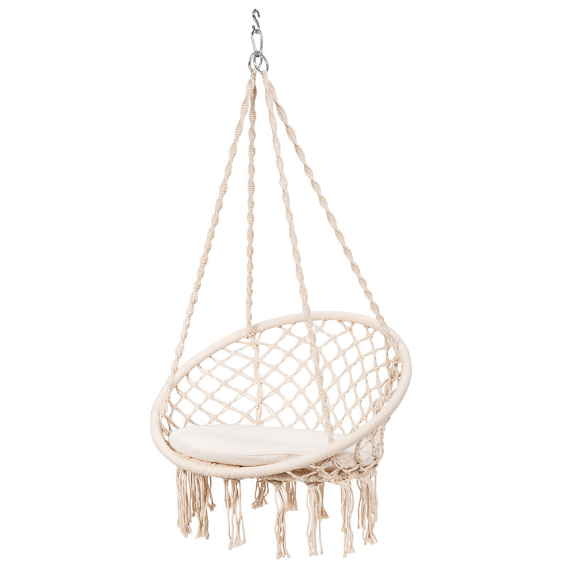 Chaise hamac Macrame, Beige