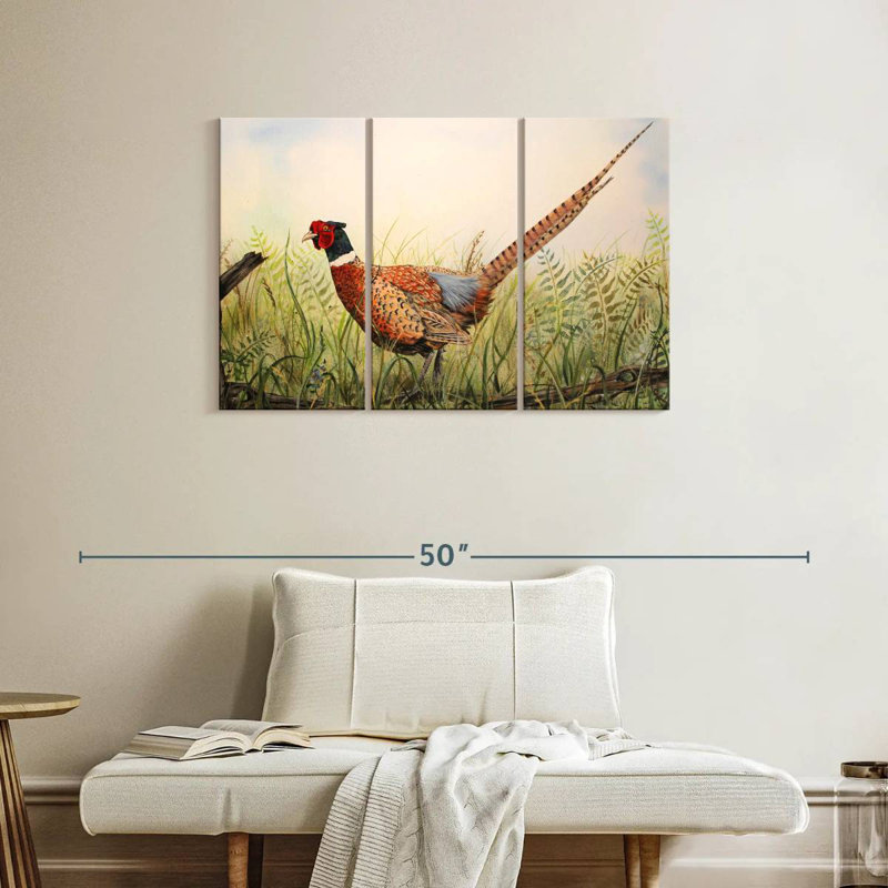 Brampt Glorious Pheasant, 24" H x 38" W