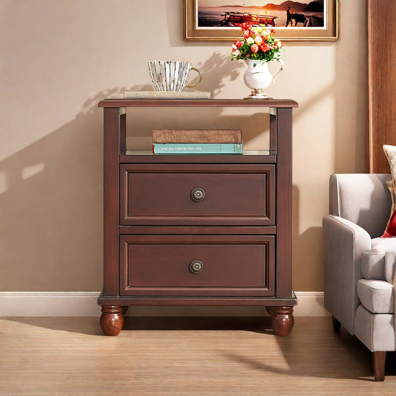 Armoire de rangement simple pour chambre à coucher, Café