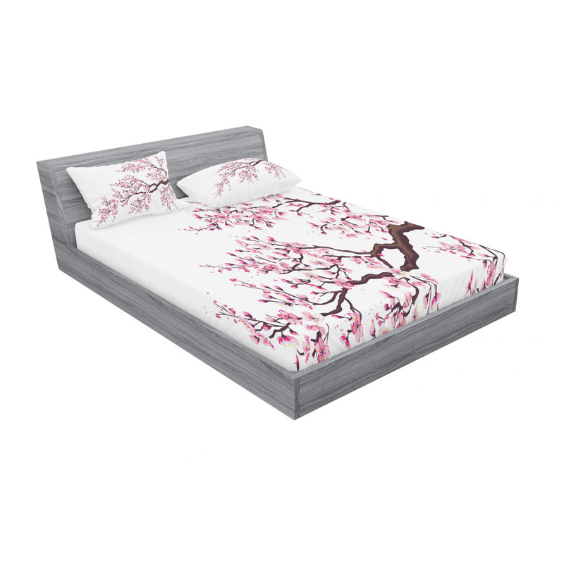 Ensemble de draps à branches, Ensemble de drap pour grand lit avec drap-housse