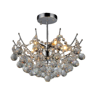 Devoe 5 - Light Dimmable Empire Chandelier