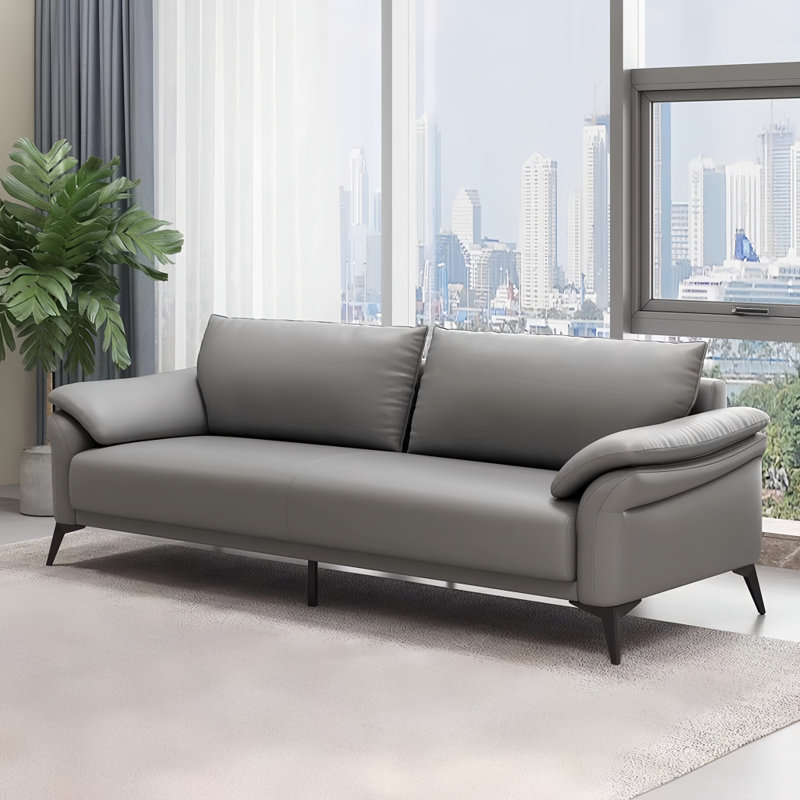Dowdle, 33.46" H x 79.53" W x 34.65" D, Leather Match