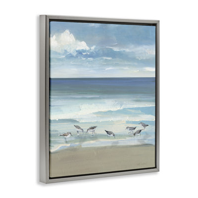 Cadre flottant avec vagues douces, conception de Sally Swatland