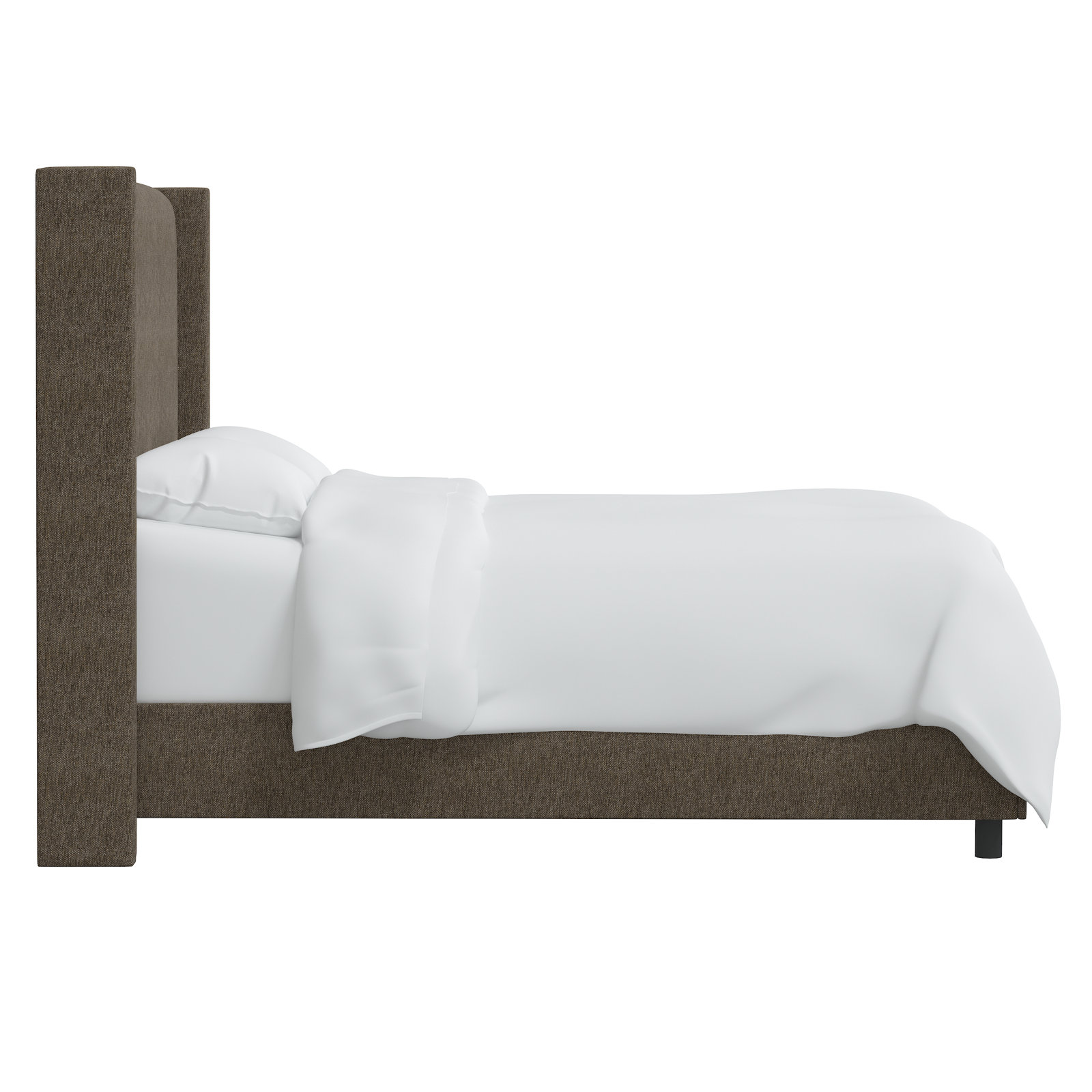 Benson Wingback Bed, Brown, King