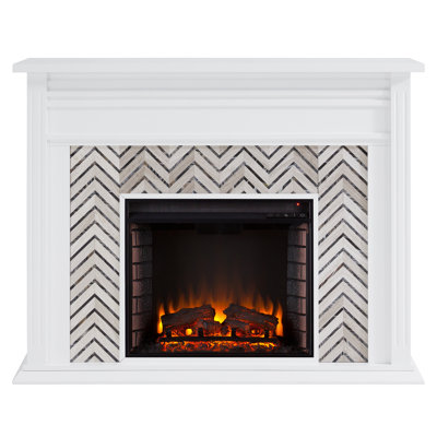 Hebbington Tiled Marble Fireplace