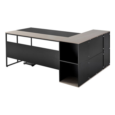 Bureau de direction en L