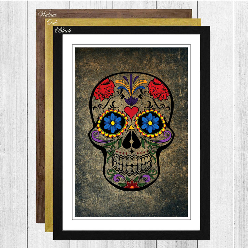 Single Picture Frame Print, Black