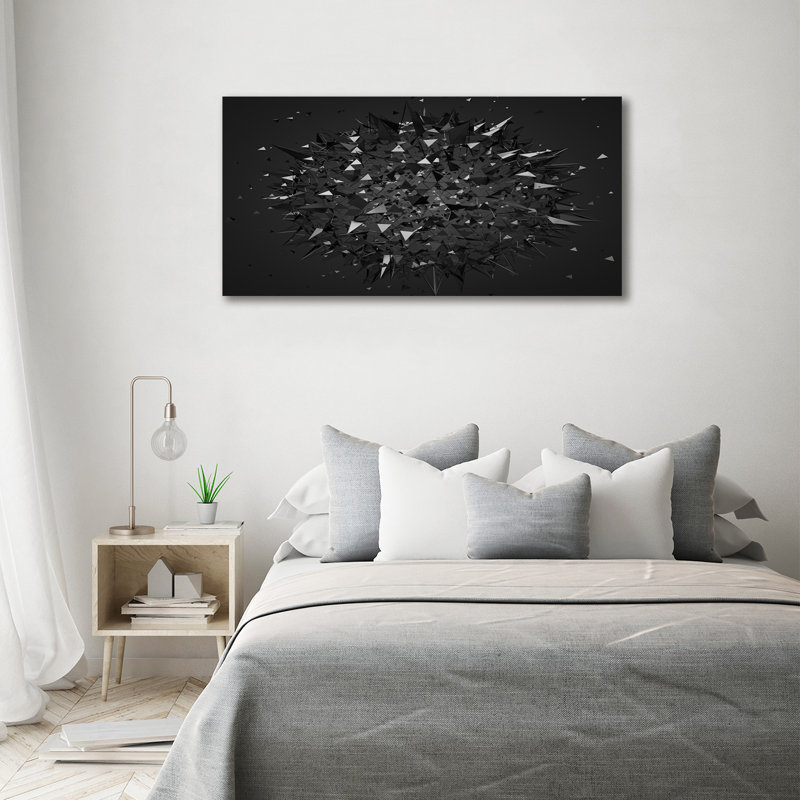 3D Abstraction - Wrapped Canvas Print, Canvas, 70cm H x 140cm W